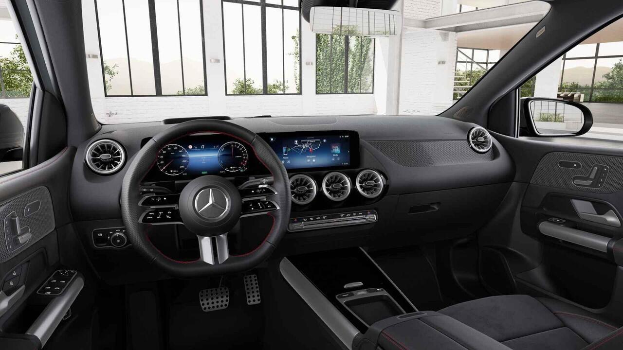 Mercedes-Benz B-KLASSE 250 e Business Solution AMG | Panoramaschuifdak | Night | Premium plus pakket | Winter pakket | Trekhaak | Head-up display |