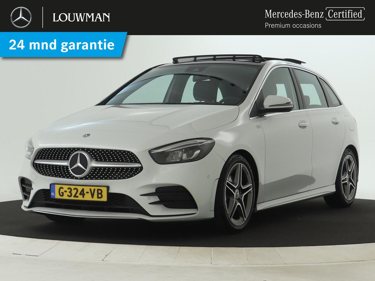 Mercedes-Benz B-KLASSE 180 Business Solution AMG | AMG Line | Panorama Schuif-Kanteldak | EASY PACK achterklep | Achteruitrijcamera | IInclusief 24 maanden MB Certified garantie voor Europa.