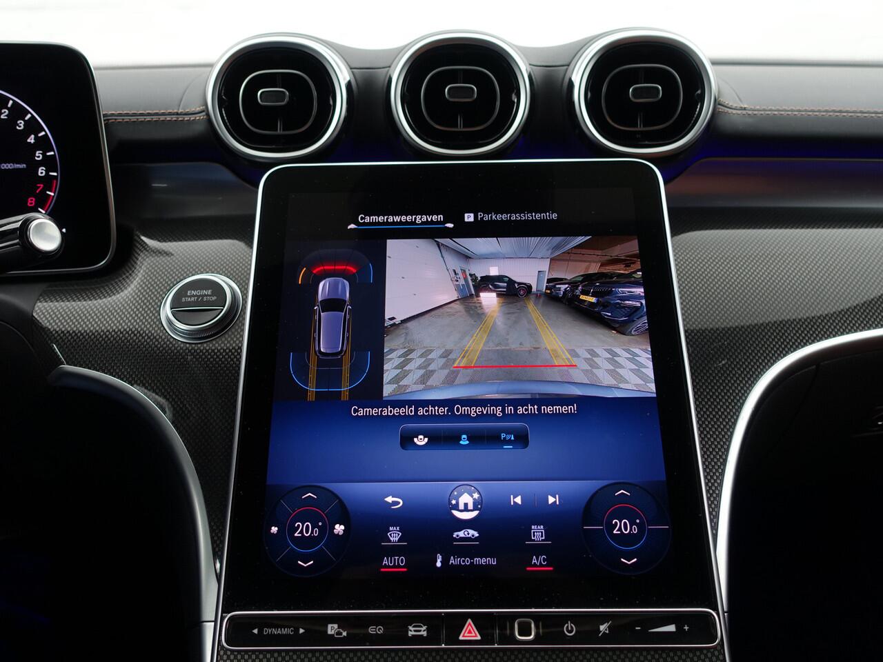 Mercedes-Benz C-KLASSE Estate 300 e AMG Line Aut- Two Tone Leder Interieur, Panoramadak, Carbon, Sfeerverlichting, Carplay, Android Auto