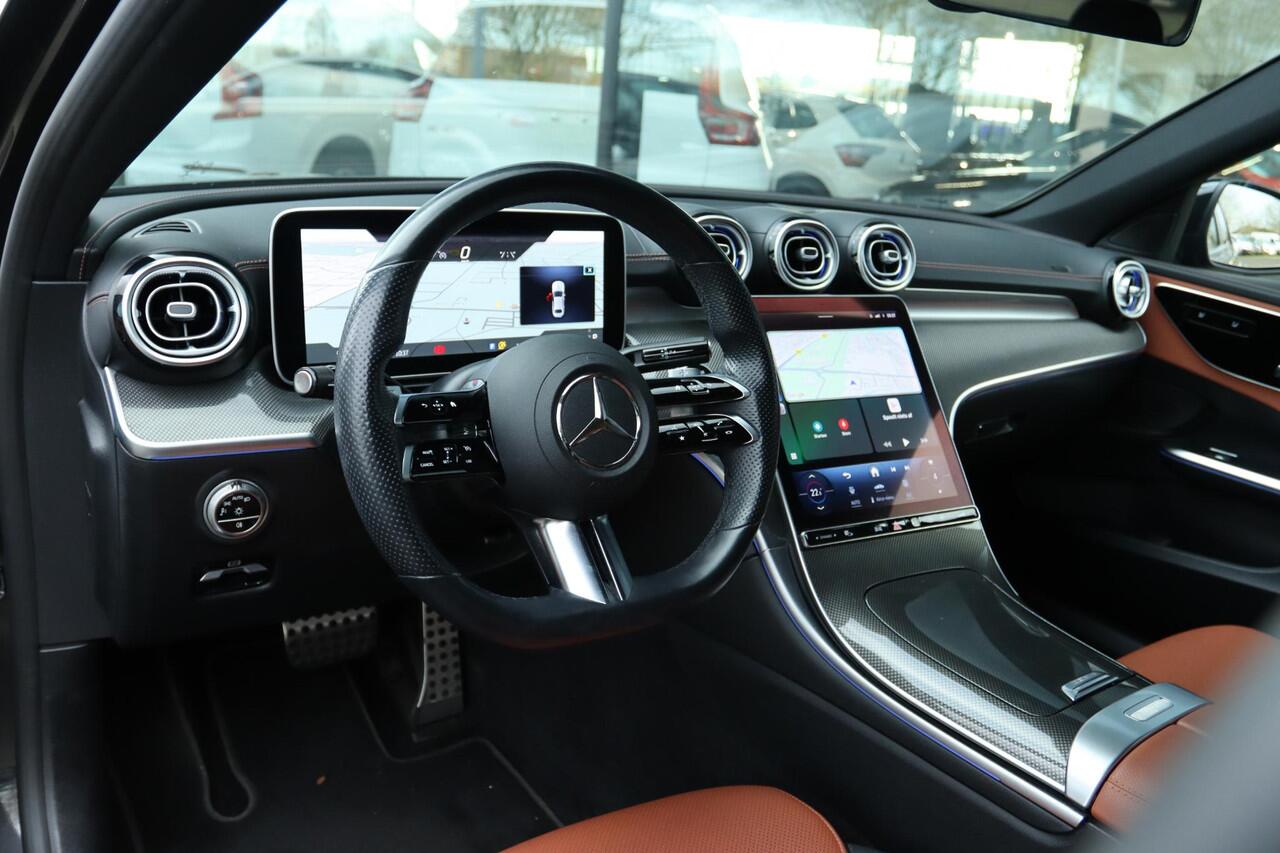 Mercedes-Benz C-KLASSE 180 AMG LINE | ACC | CAMERA | CARPLAY | VIRT. COCKPIT | LED | LEDER