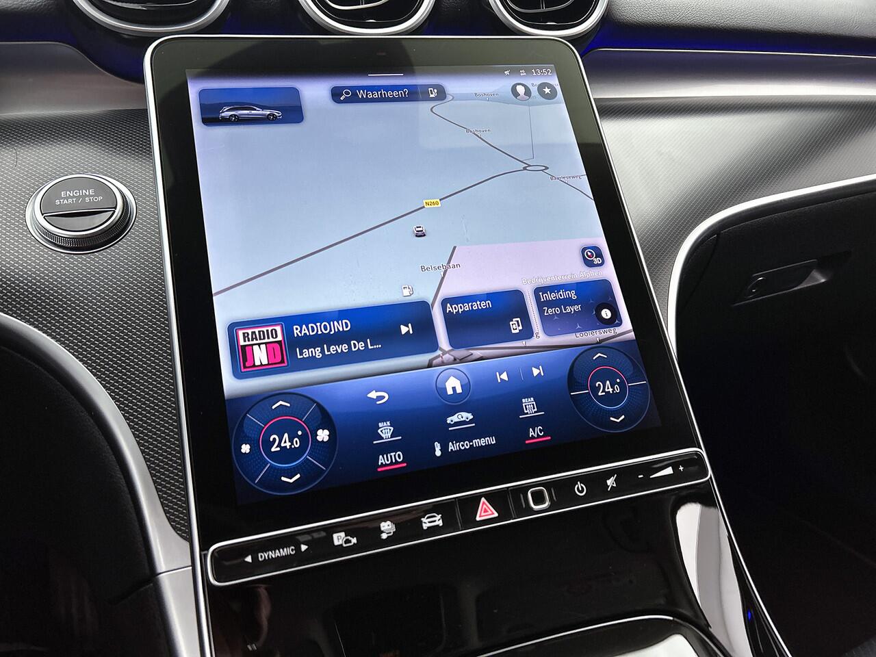 Mercedes-Benz C-KLASSE Estate 300 e Plug-In Hybride | Trekhaak | Ledkoplampen | Sfeerverlichting | Stoelverwarming |Distronic | Rijassistentiepakket Plus | Easy-Pack Achterklep. Inclusief 24 maanden MB Certified garantie voor Europa.