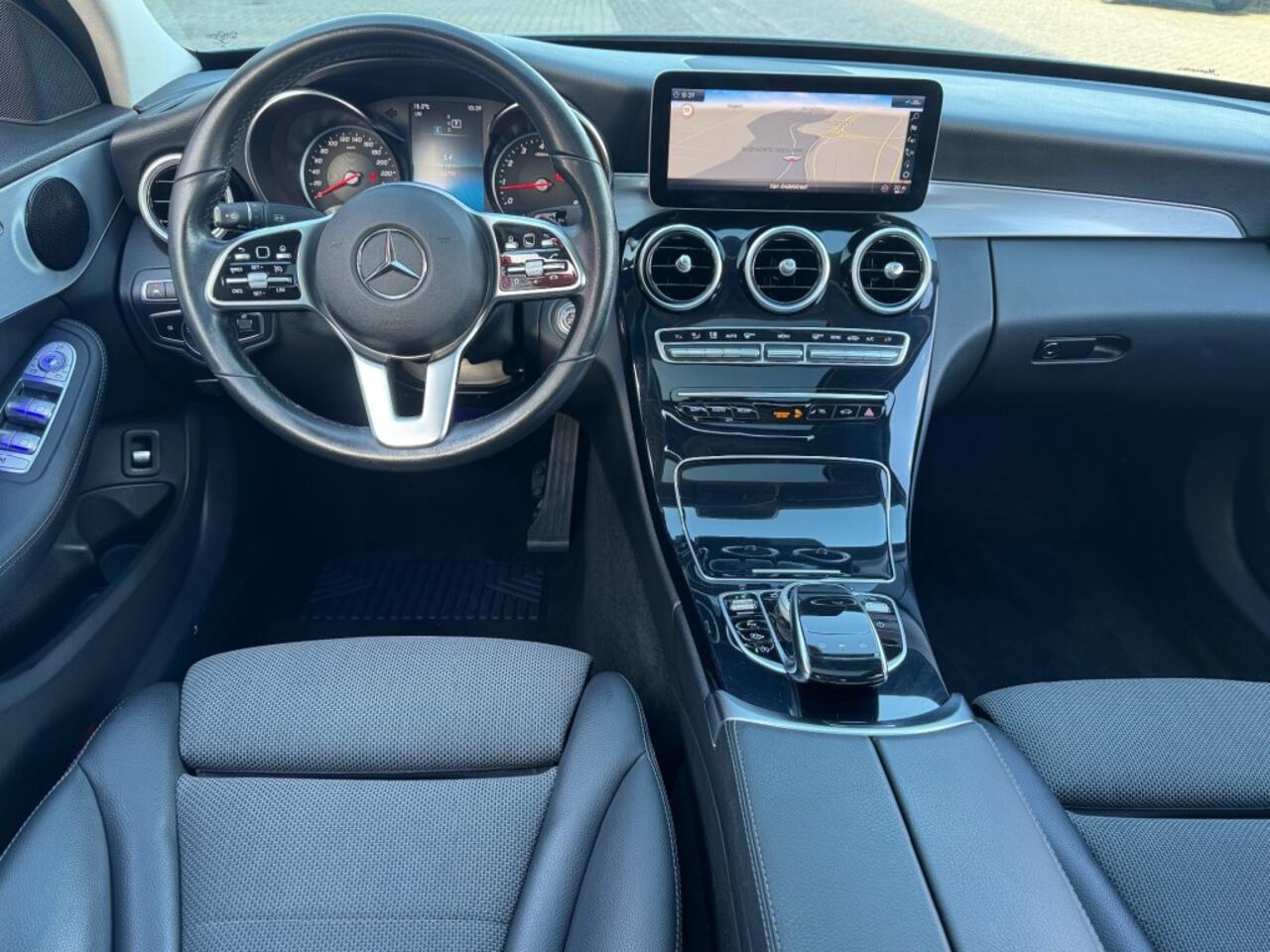Mercedes-Benz C-KLASSE C 180 CGI AUT. 155PK HALF-LEER NAVI CAMERA SCHUIFDAK AIRCO LMV PDC