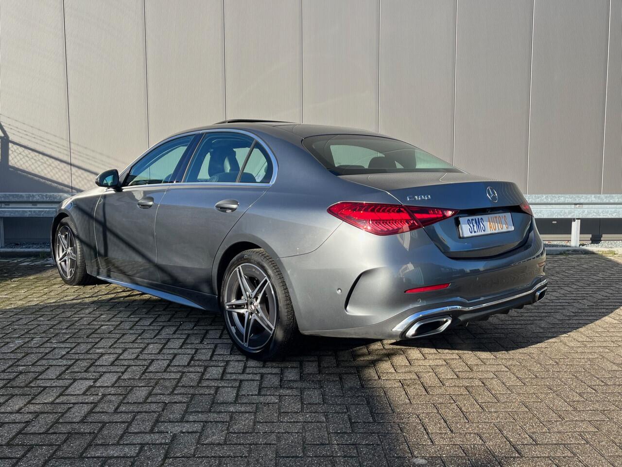 Mercedes-Benz C-KLASSE 180 AMG Line Schuifdak / Sfeer verlichting / Led High Performance