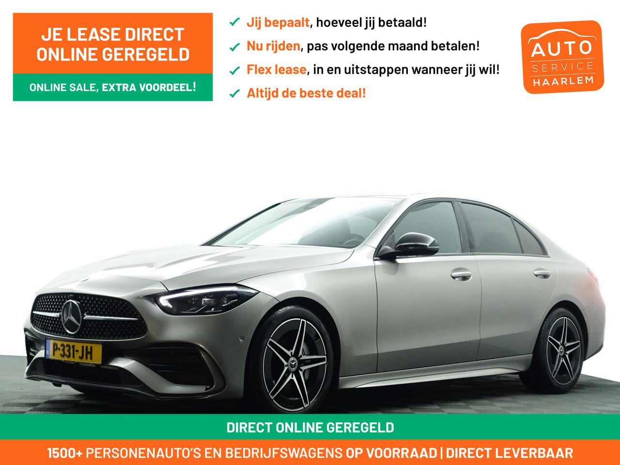 Mercedes-Benz C-KLASSE 180 AMG Edition Aut- Sfeerverlichting, Xenon Led, Camera, Park Assist, Carbon, Keyless,
