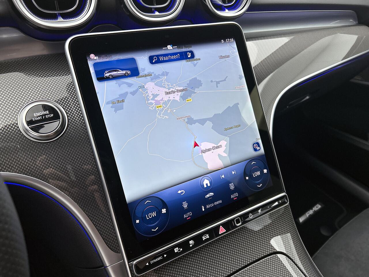 Mercedes-Benz C-KLASSE Estate 300 e Business Solution AMG | Trekhaak | Nightpakket | Parkeerpakket met 360°-camera | KEYLESS GO-comfortpakket | Antidiefstalpakket GUARD 360° Plus | EASY PACK achterklep | Memorypakket |