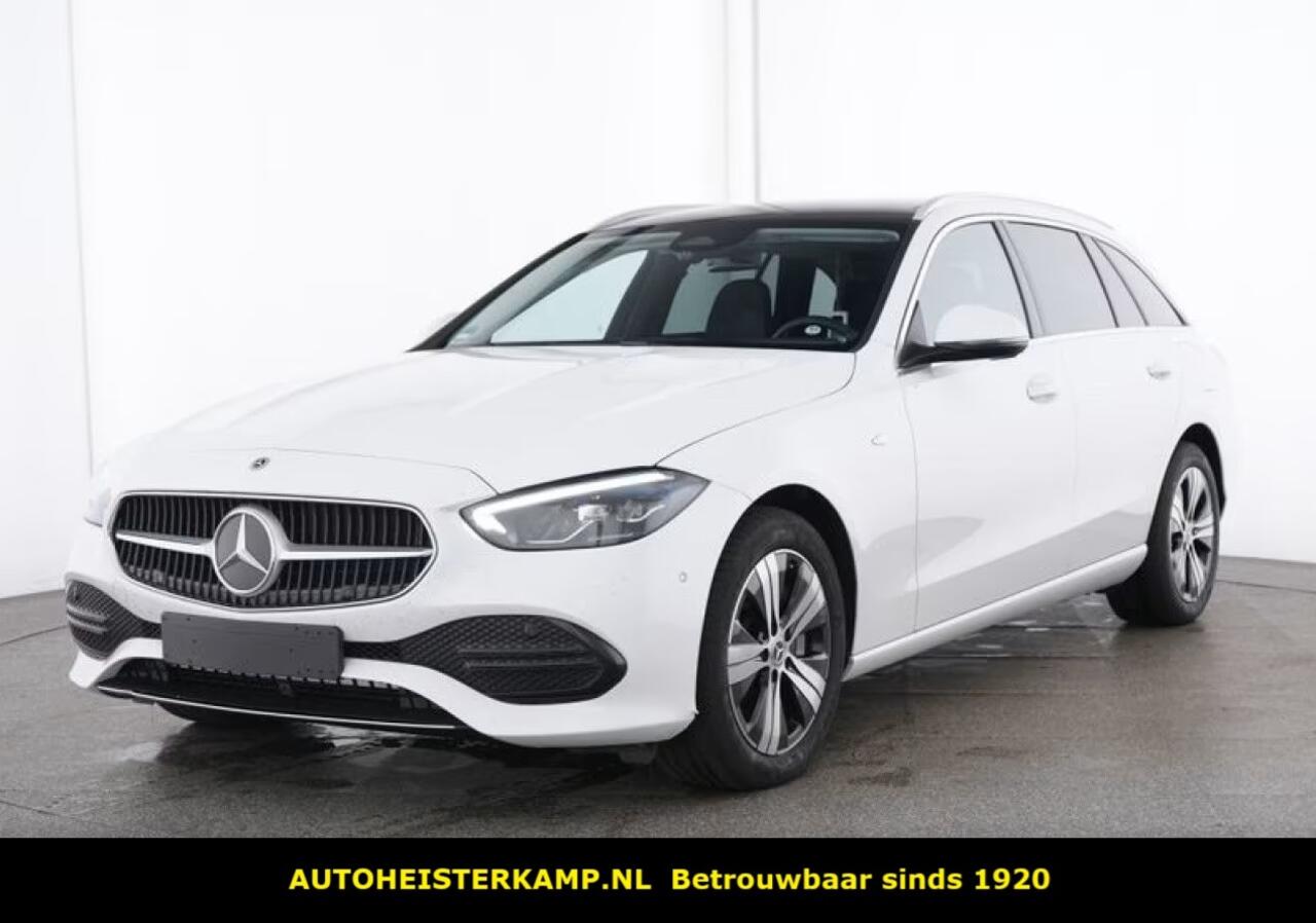 Mercedes-Benz C-KLASSE Estate 300 de 4MATIC Plug-in Hybrid Avantgarde Panorama Schuifdak Camera LED Memory Stuurverwarming Stoelverwarming