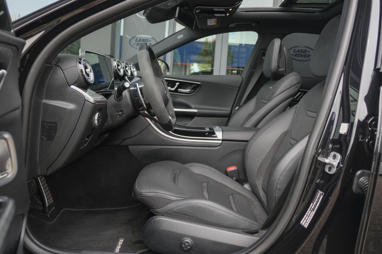 Mercedes-Benz C-KLASSE C63 s AMG 680pk E-performance Panoramadak *BTW* 4-Wielsturing Burmester 3d AMG Driver pack