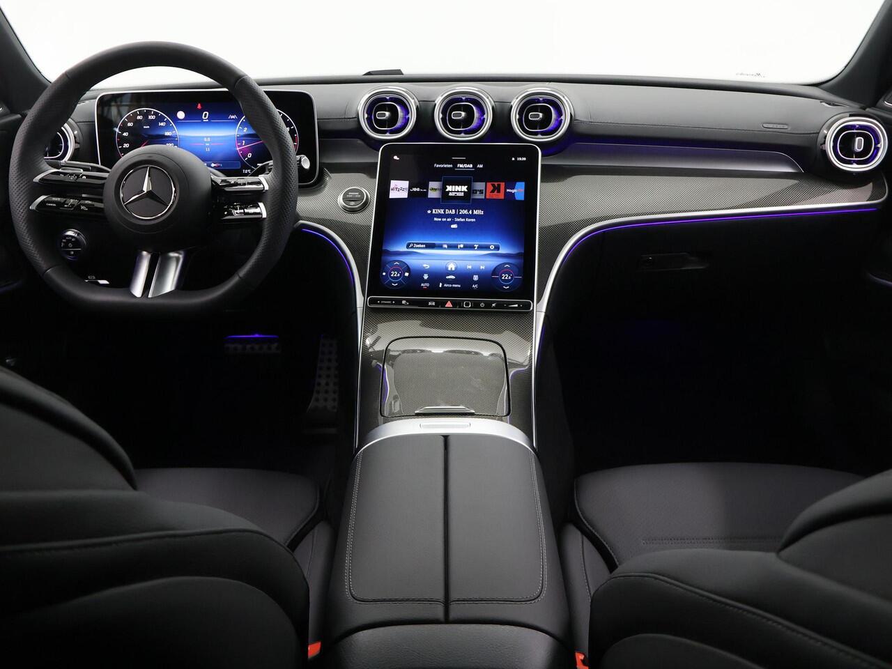 Mercedes-Benz C-KLASSE 180 Star Edition AMG line | Panorama-schuifdak | Sfeerverlichting | Burmester 3D | Achteruitrijcamera | Smartphone-integratie