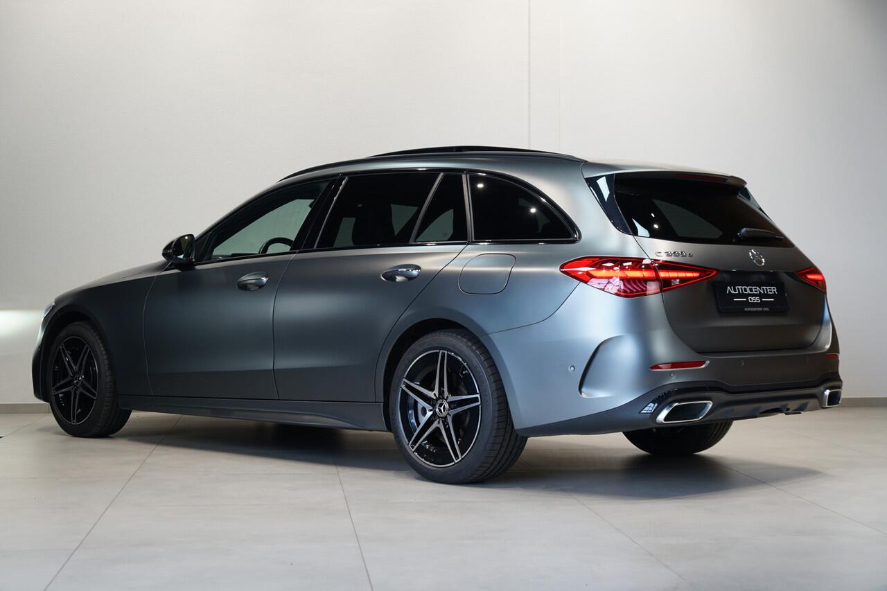 Mercedes-Benz C-KLASSE Estate 300 e AMG ? MATGRIJS ? PANO ? TREKHAAK ? HEAD-UP ? 360 ? MEMORY ? ADAP.CRUISE