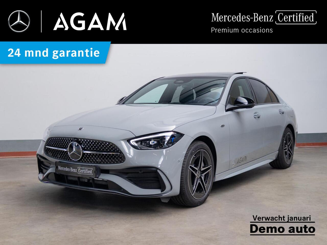 Mercedes-Benz C-KLASSE Limousine 300 e Business Solution AMG Premium PLUS | Panorama dak | Trekhaak