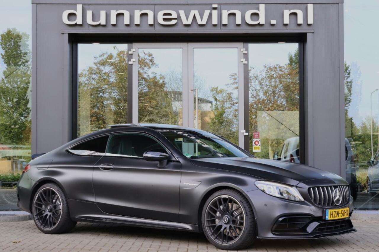Mercedes-Benz C-KLASSE AMG 63 Coupe*Performance*Carbon*Pano*HUD*Burmester*Stoelkoeling*Dealeronderhouden