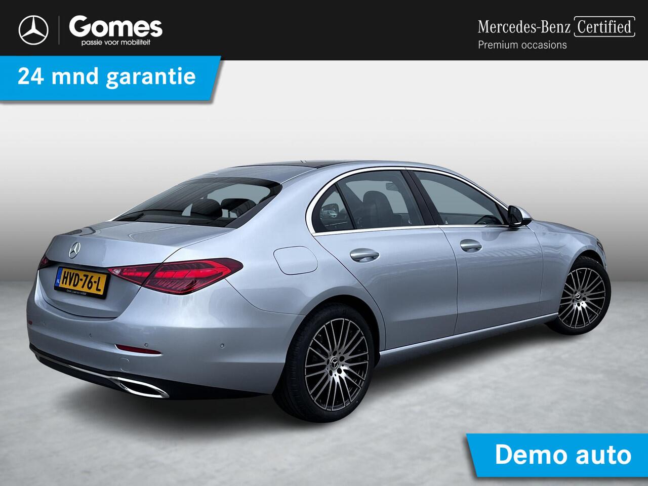 Mercedes-Benz C-KLASSE 180 Star Edition Luxury | Panoramadak | DISTRONIC Afstandsassistent | Elektrisch Verstelbare Stoelen + Memory | Dodehoekassistent | Apple CarPlay | Android Auto | Sfeerverlichting | Stoelverwarming | Elektrisch Inklapbare Buitenspiegels