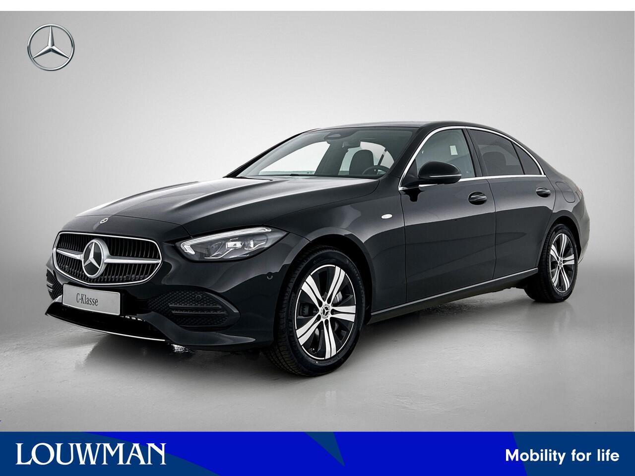 Mercedes-Benz C-KLASSE 300 e Business Solution | Trekhaak | Spiegelpakket | Parkeerpakket met achteruitrijcamera | KEYLESS GO startfunctie | GUARD 360 ° Vehicle protection Plus | Stoelverwarming voor | Zitcomfortpakket | USB-pakket |