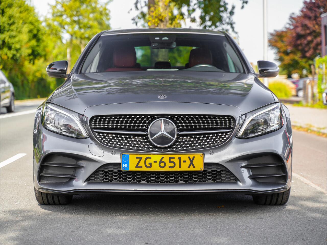 Mercedes-Benz C-KLASSE 180 AMG-LINE PLUS UPGRADE EDITION AUT9 SPORTLEDER NAVI CAMERA 18INCH.LMV PDC