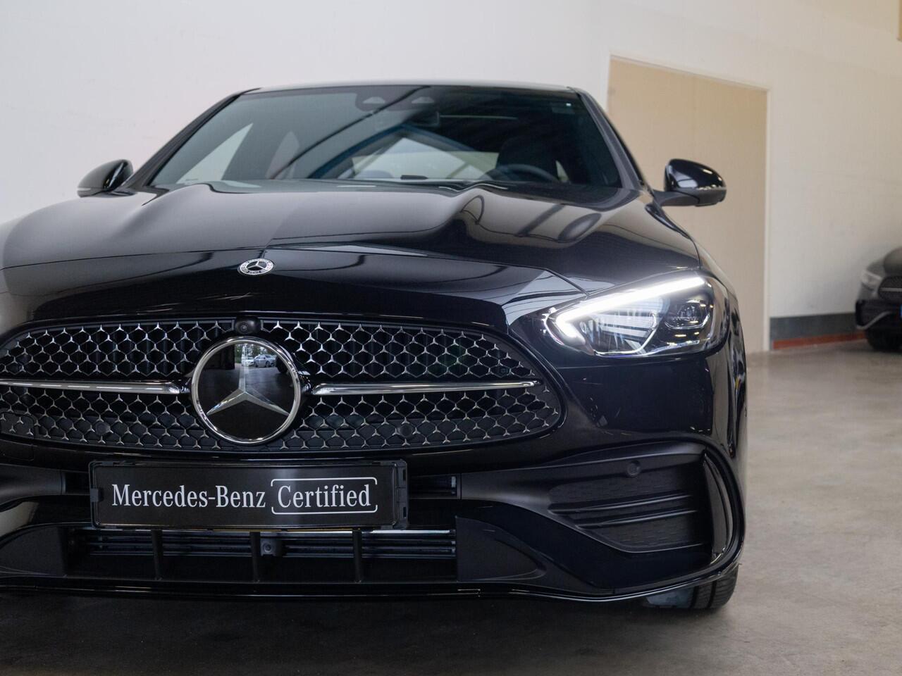 Mercedes-Benz C-KLASSE Limousine 300 e Business Solution AMG Panorama dak | Trekhaak