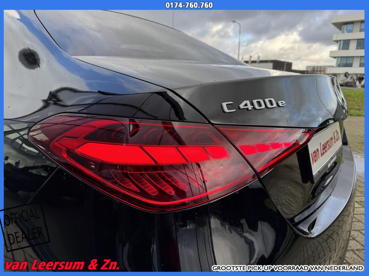 Mercedes-Benz C-KLASSE 400 e 4MATIC AMG Line | Burmester 3D Audio | 360 Camera | Fabrieksgarantie