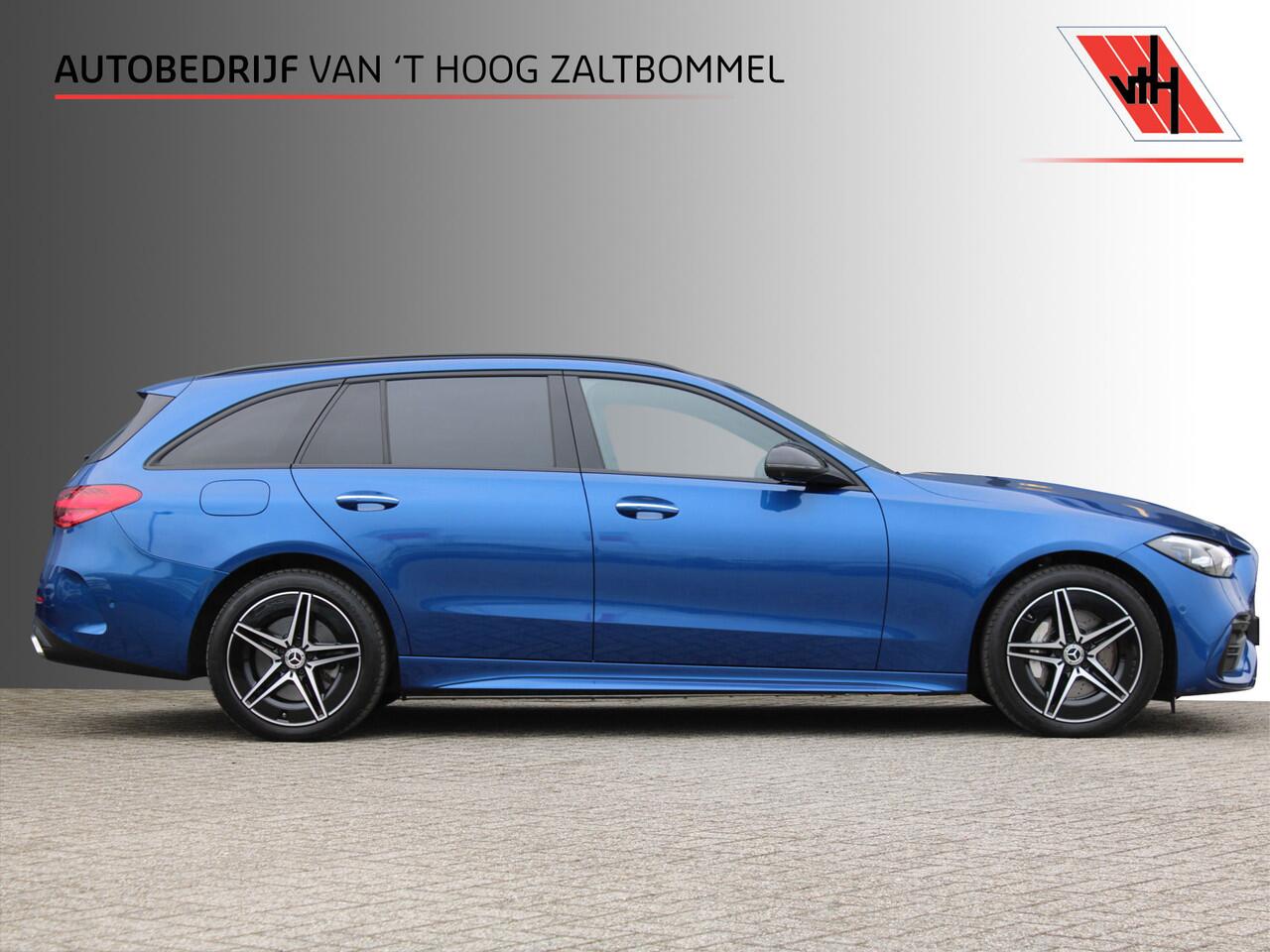 Mercedes-Benz C-KLASSE Estate 300e AMG Line NIGHT PAKKET LEDER HEAD-UP KEY-LESS GO 360-CAMERA TREKHAAK