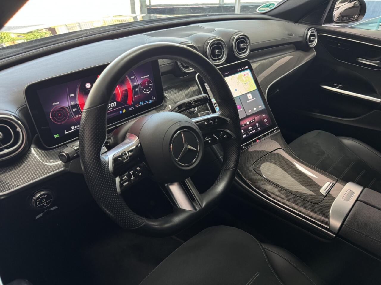 Mercedes-Benz C-KLASSE 200 4M. AMG Line Lane Front Sfeer