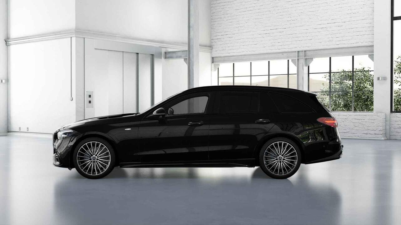 Mercedes-Benz C-KLASSE Estate 300e Business Solution AMG | Panoramadak | Elek. Uitklapbare Trekhaak | Burmester | Rijassistentiepakket Plus | Digital Light | Nightpakket | Apple Carplay/Android Auto |