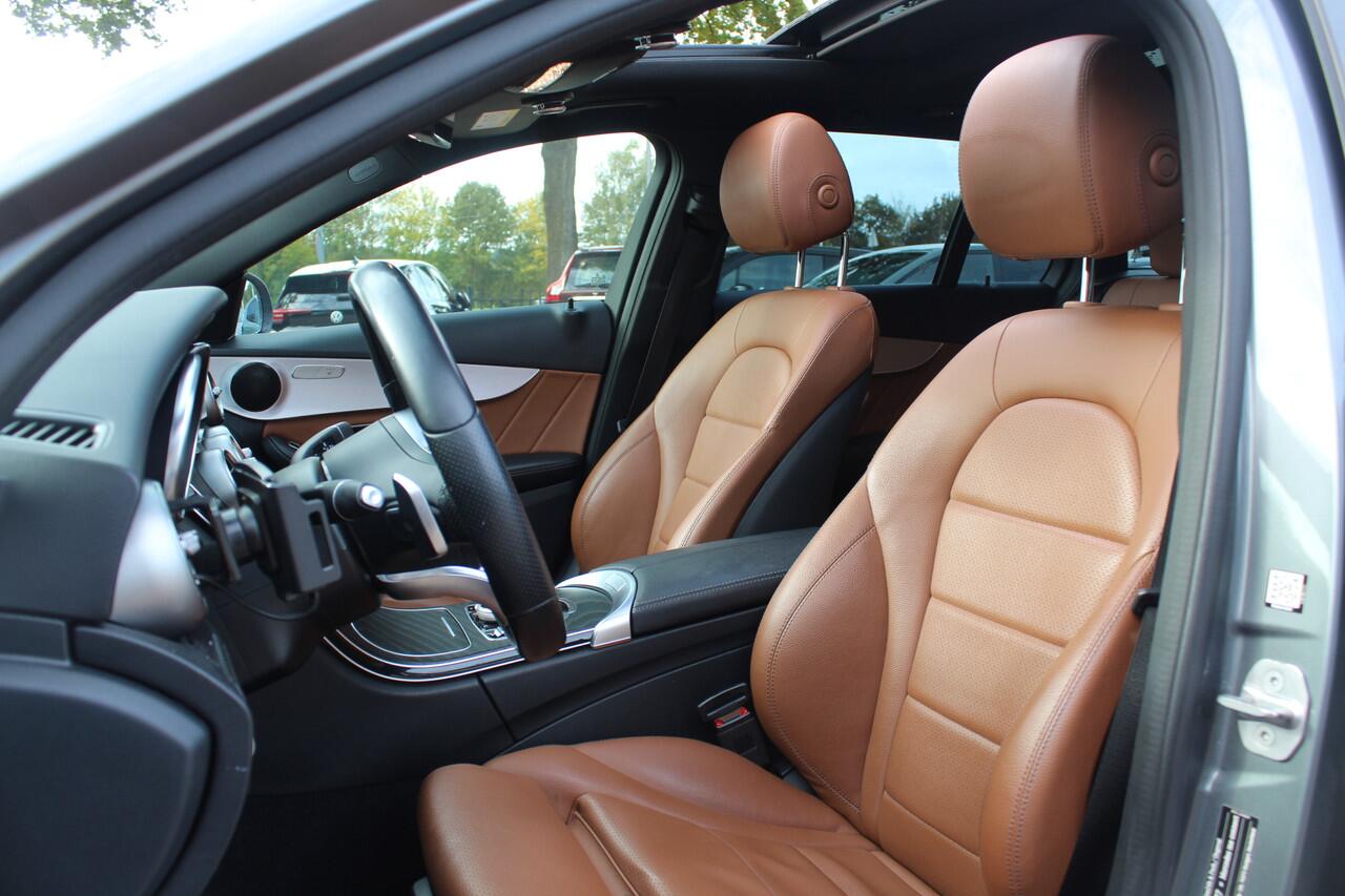 Mercedes-Benz C-KLASSE Estate 180 Business 157pk Solution AMG / Panoramadak / Camera / Leder / Navigatie / 18'' / DAB / Stoelverwarming / Cruise Control