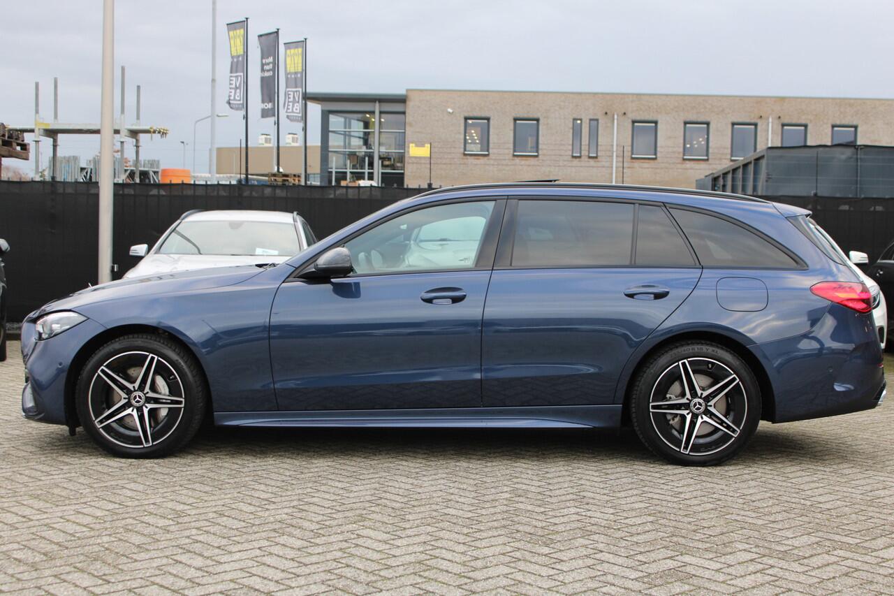 Mercedes-Benz C-KLASSE Estate 300e AMG Line NIGHT PAKKET PANORAMADAK MEMORY NL AUTO