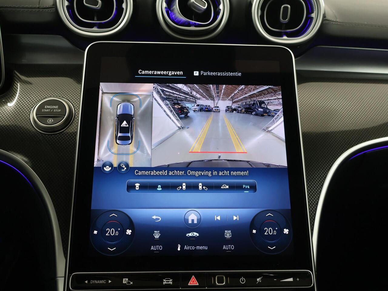 Mercedes-Benz C-KLASSE 180 Star Edition AMG NIGHT | Panoramadak | 18" AMG Velgen | Keyless Entry | 360 camera |