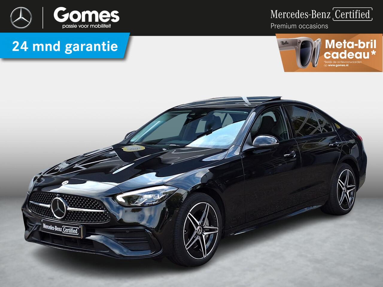 Mercedes-Benz C-KLASSE 300 e AMG Line Limited | Panoramadak | Trekhaak | Night pakket | 360? camera | Dodehoekassistentie | Sfeerverlichting