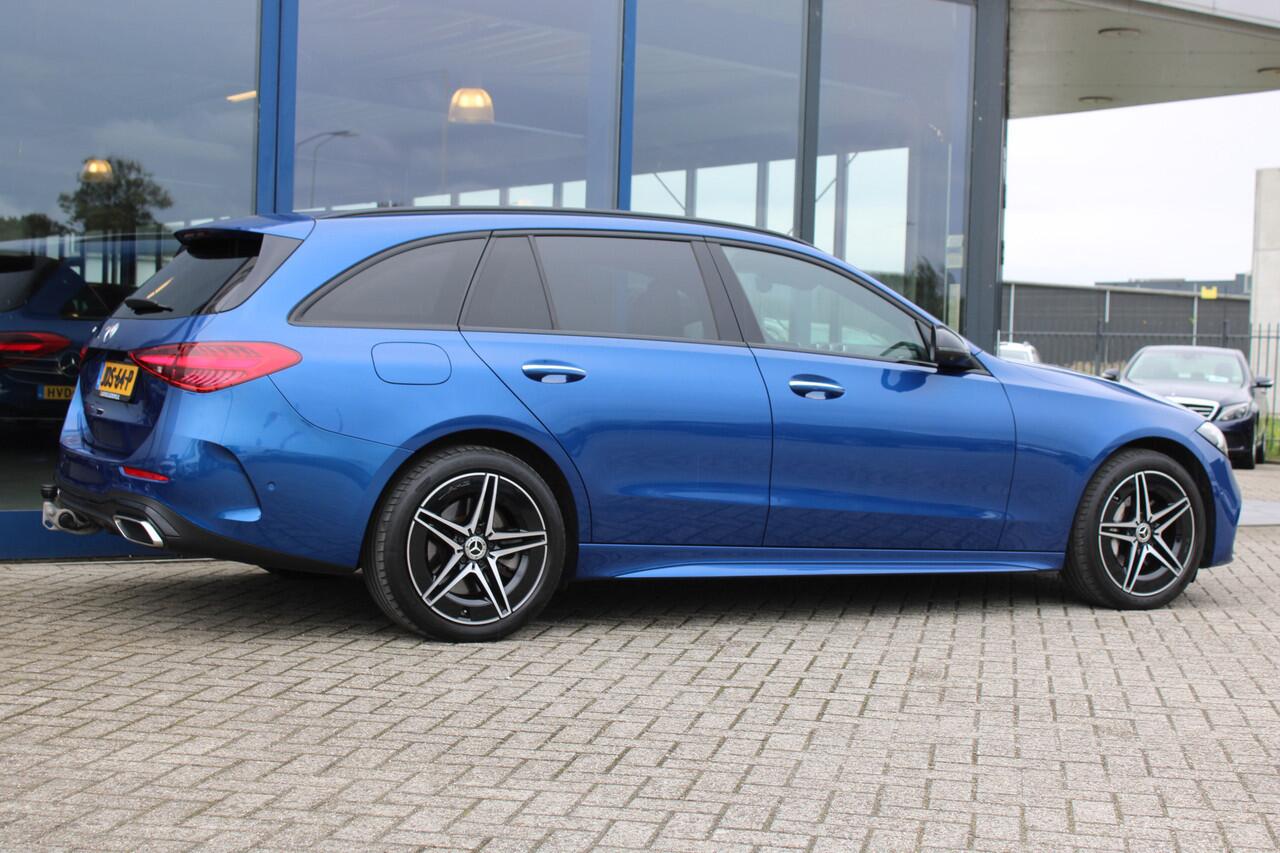 Mercedes-Benz C-KLASSE Estate 300e AMG Line NIGHT PAKKET LEDER HEAD-UP KEY-LESS GO 360-CAMERA TREKHAAK