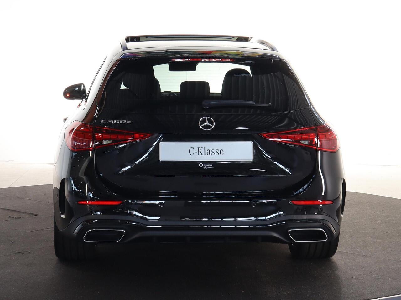 Mercedes-Benz C-KLASSE Estate 300e Business Solution AMG | Panoramaschuifdak | Rijassistentiepakket Plus | Trekhaak | Burmester | DIGITAL LIGHT | Night