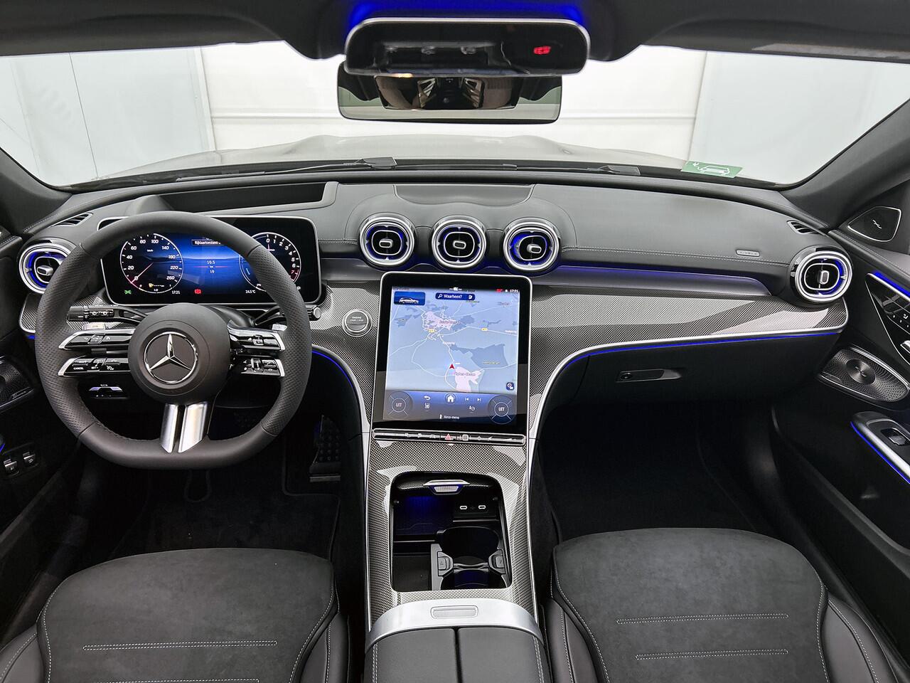 Mercedes-Benz C-KLASSE Estate 300 e Business Solution AMG | Trekhaak | Nightpakket | Parkeerpakket met 360°-camera | KEYLESS GO-comfortpakket | Antidiefstalpakket GUARD 360° Plus | EASY PACK achterklep | Memorypakket |