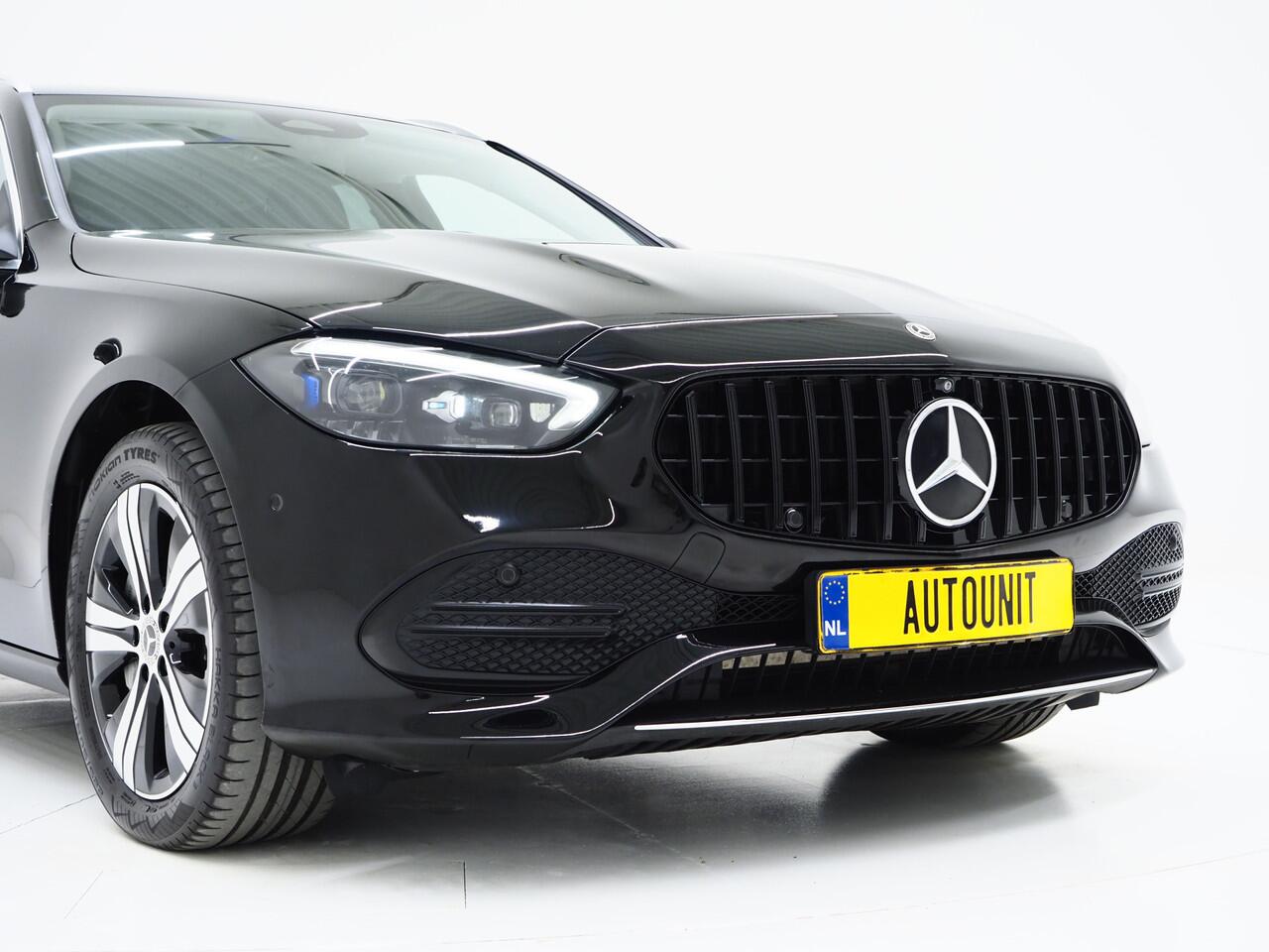 Mercedes-Benz C-KLASSE Estate 300 e Avantgarde | Keyless | Trekhaak | 360 | Dodehoek | Leder | Sfeerverlichting | Carplay