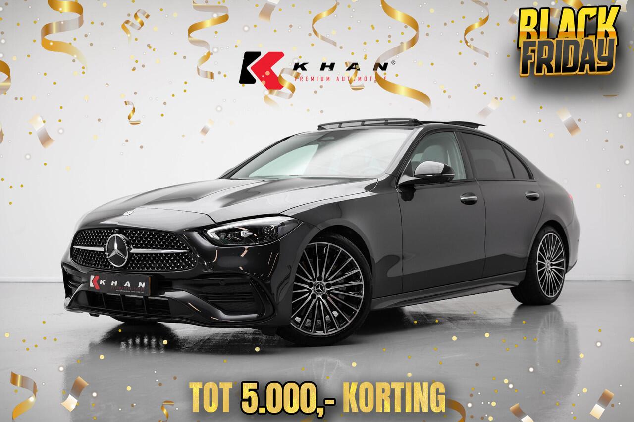 Mercedes-Benz C-KLASSE 180 AMG Line |Pano|Burmester|Memory|360 Camera|