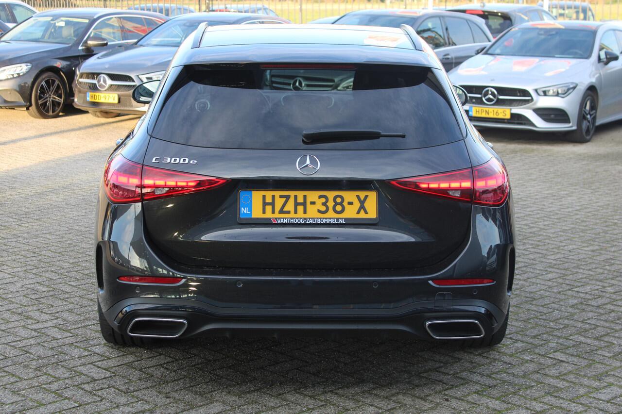 Mercedes-Benz C-KLASSE Estate 300e AMG Line NIGHT PAKKET DISTRONIC SFEER CARPLAY CAMERA MULTIBEAM 19''