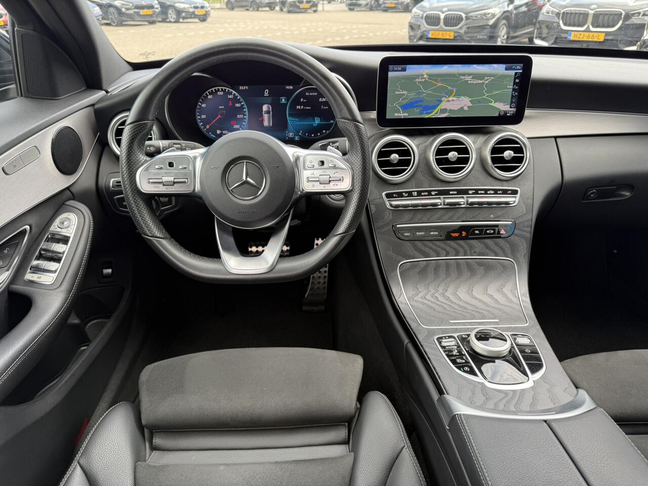 Mercedes-Benz C-KLASSE Estate 160 DCT AMG Line Panoramadak Trekhaak Achteruitrijcamera LED DAB Night Pack