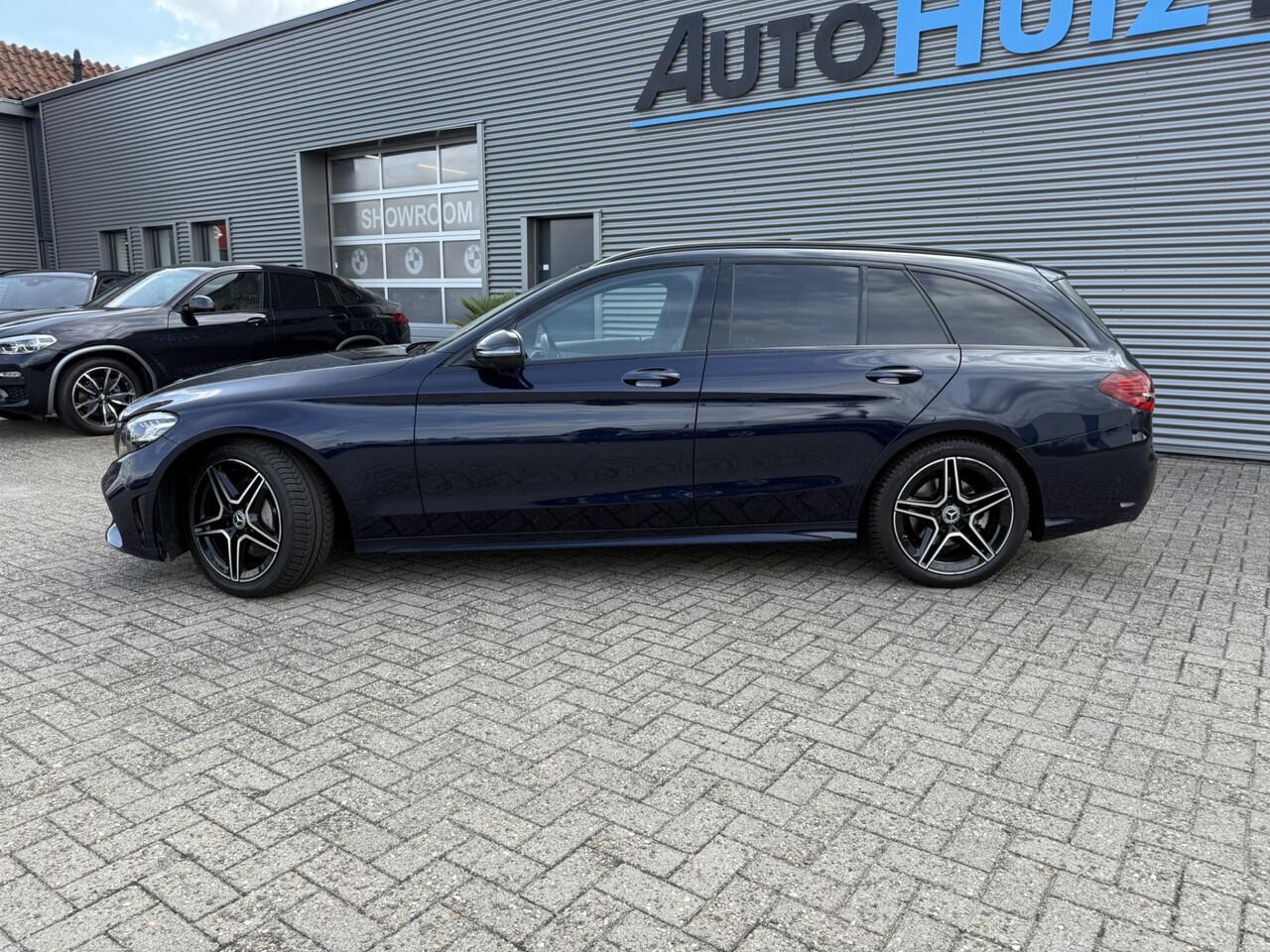 Mercedes-Benz C-KLASSE Estate 160 DCT AMG Line Panoramadak Trekhaak Achteruitrijcamera LED DAB Night Pack