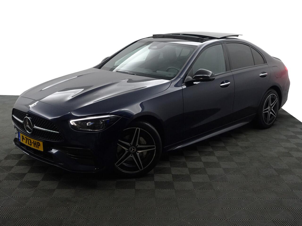 Mercedes-Benz C-KLASSE 300 e AMG Line Aut- Panoramadak, Head Up, 360 Camera, Sfeerverlichting, Memory Seats, Xenon Led