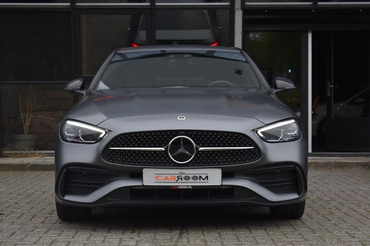Mercedes-Benz C-KLASSE 300e AMG Line Lane ACC 360Camera Mat Grijs