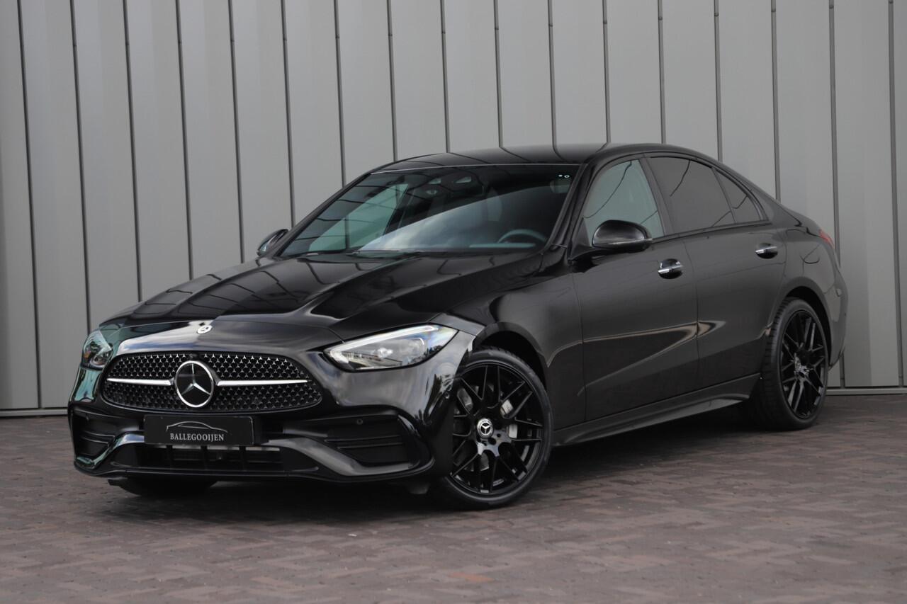Mercedes-Benz C-KLASSE 300e AMG | 313PK | Keyles-go | Memory | Digital-light | Sfeerverlichting | Distronic | Stoelverw. | Stuurwielverw. | Standkachel | 2024.