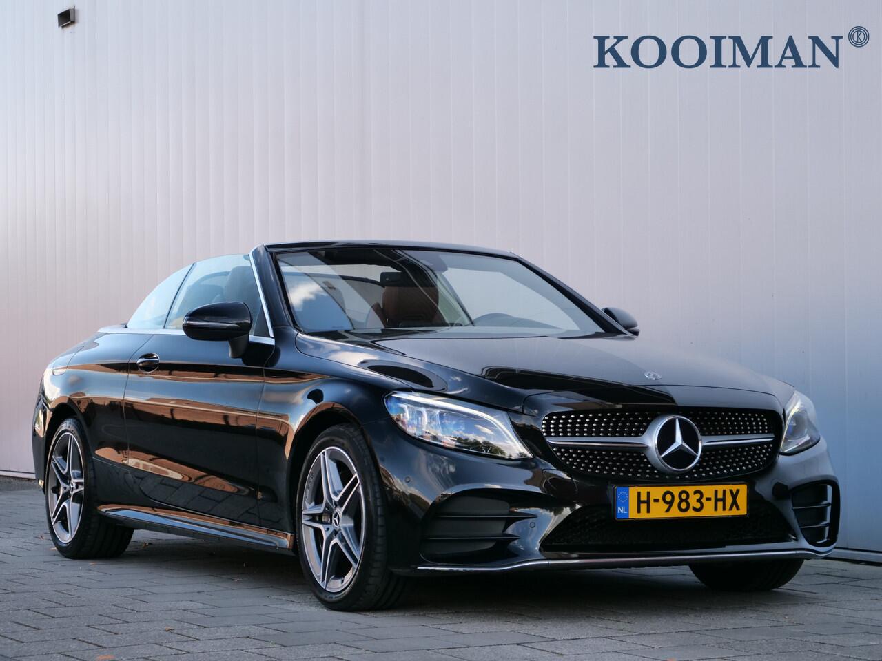 Mercedes-Benz C-KLASSE Cabrio 180 157pk AMG Line Premium Plus Automaat Apple Carplay / Leder / Camera / Windscherm