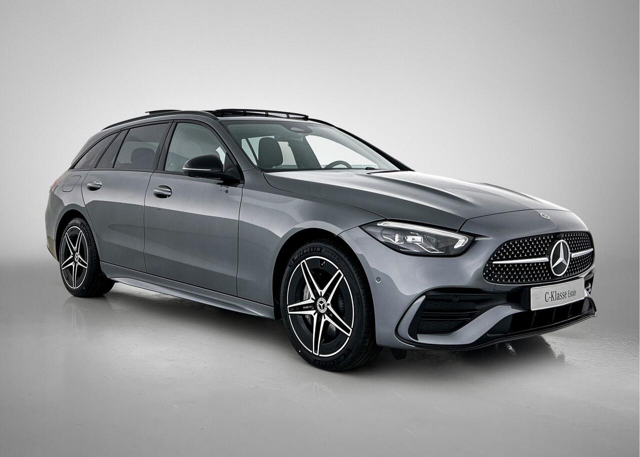 Mercedes-Benz C-KLASSE Estate 300 e Business Solution AMG | Trekhaak | Nightpakket | Winter pakket | Parkeerpakket met 360°-camera | EASY PACK achterklep | Antidiefstalpakket GUARD 360° Plus | Memorypakket | Dodehoekassistent | Stoelverwarming voor |