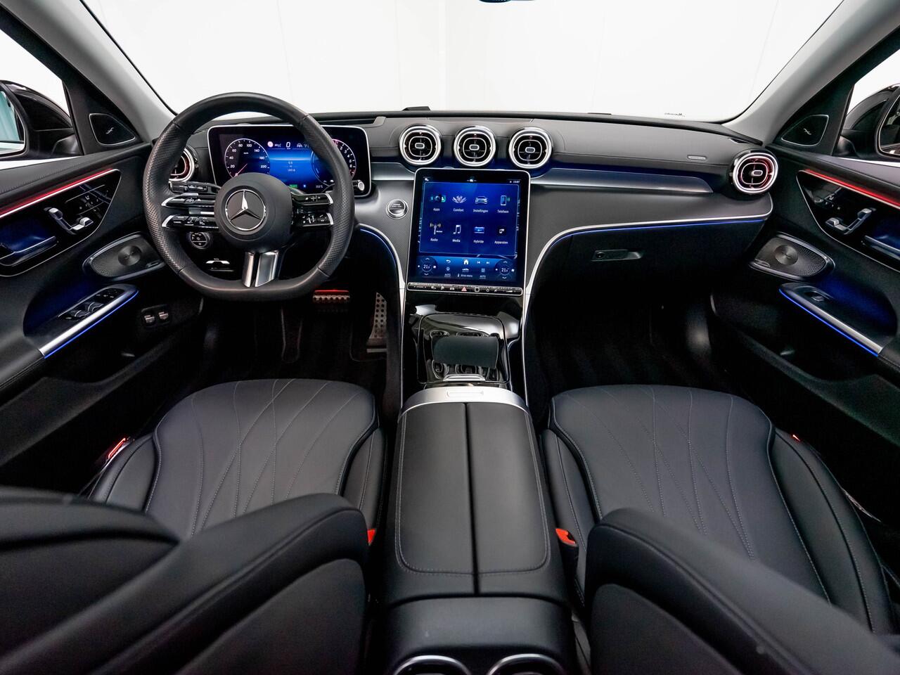 Mercedes-Benz C-KLASSE Estate C 300 e AMG Line Night | Nappa | Pano | Burmester | Memory | Head up