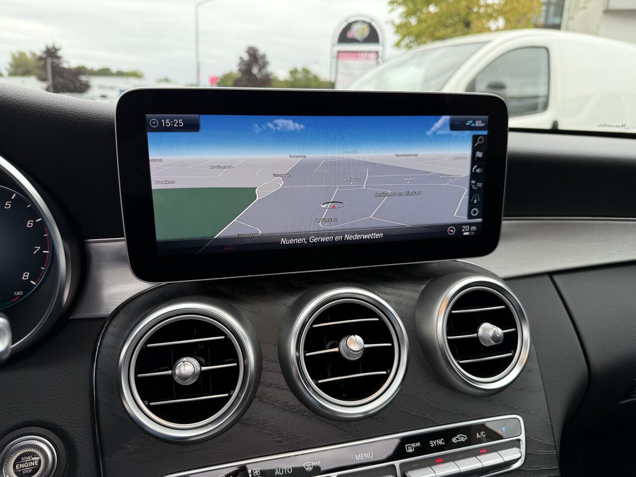 Mercedes-Benz C-KLASSE Coupé 180 Aut. AMG Panodak Keyless Burmester 19" Org. Nederlands