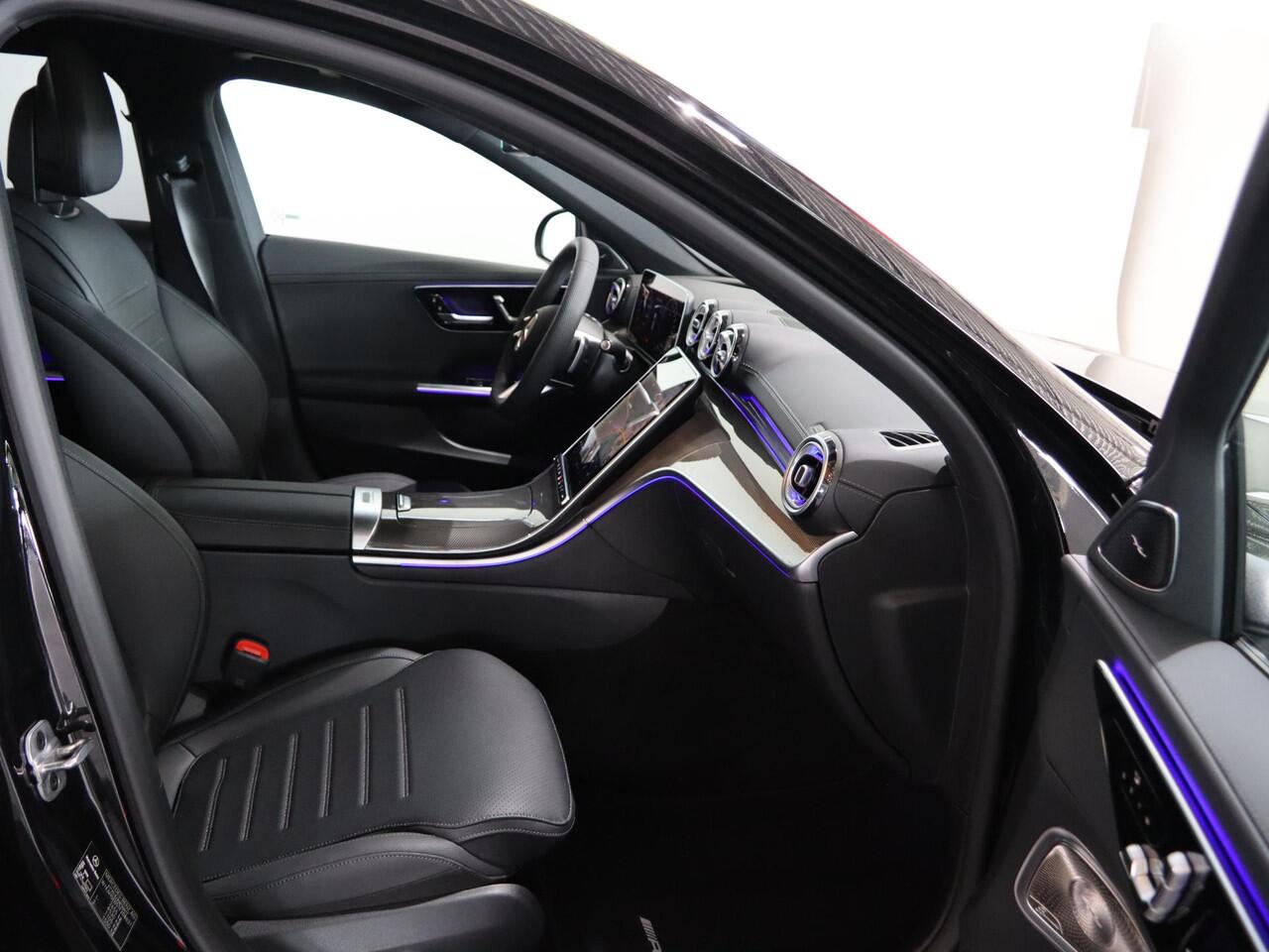 Mercedes-Benz C-KLASSE Estate 300e Business Solution AMG | Panoramaschuifdak | Rijassistentiepakket Plus | Trekhaak | Burmester | DIGITAL LIGHT | Night