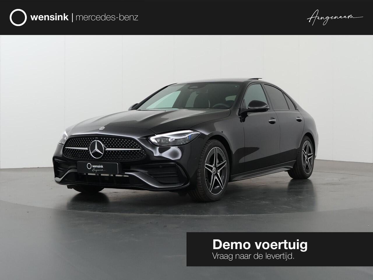 Mercedes-Benz C-KLASSE 180 Star Edition AMG NIGHT | Panoramadak | 18" AMG Velgen | Keyless Entry | 360 camera |
