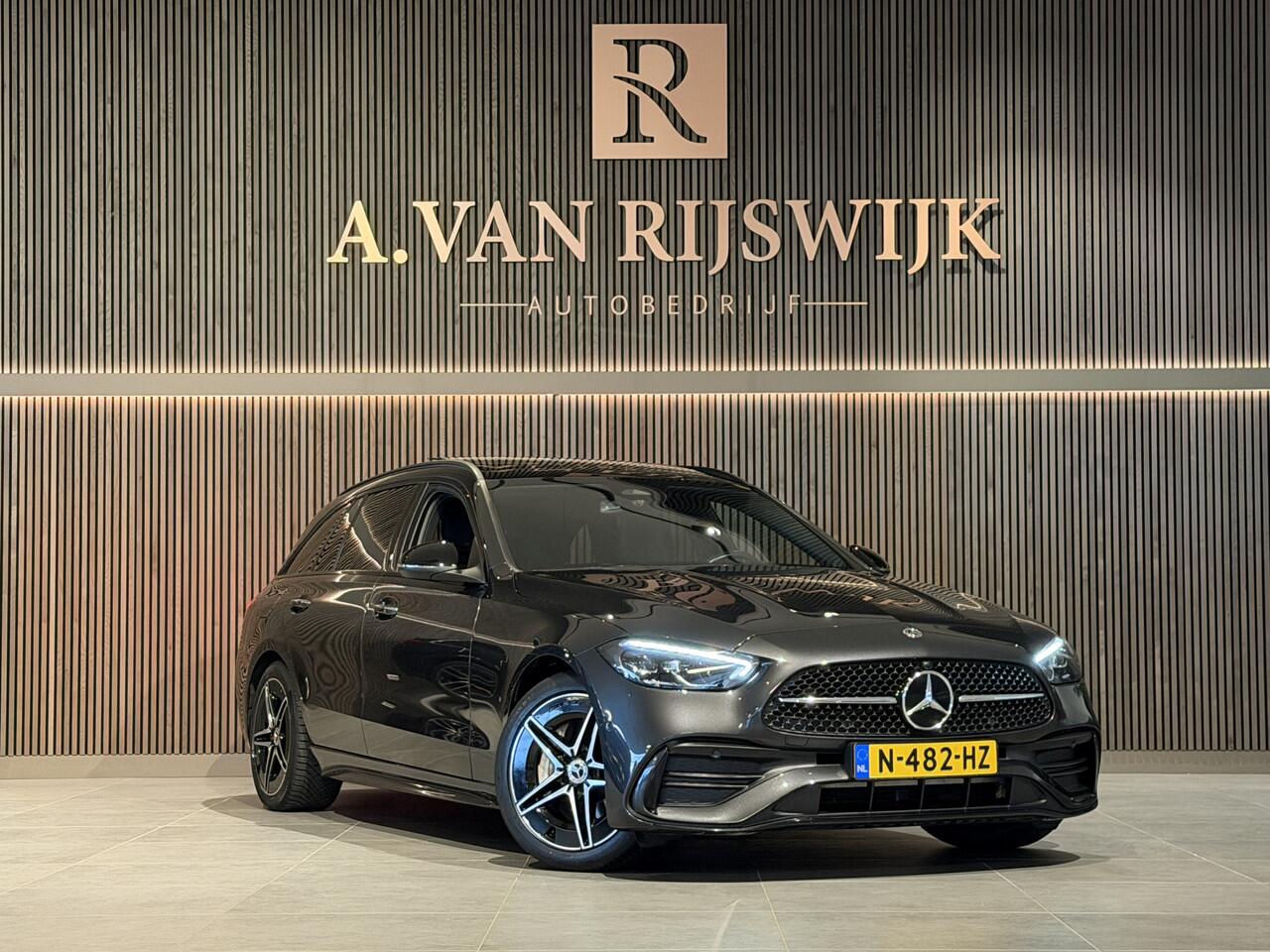 Mercedes-Benz C-KLASSE Estate 200 Launch Edition AMG Line | PANO | CAMERA | KEYLESS | SFEERVERLICHTING | STOELVERW.