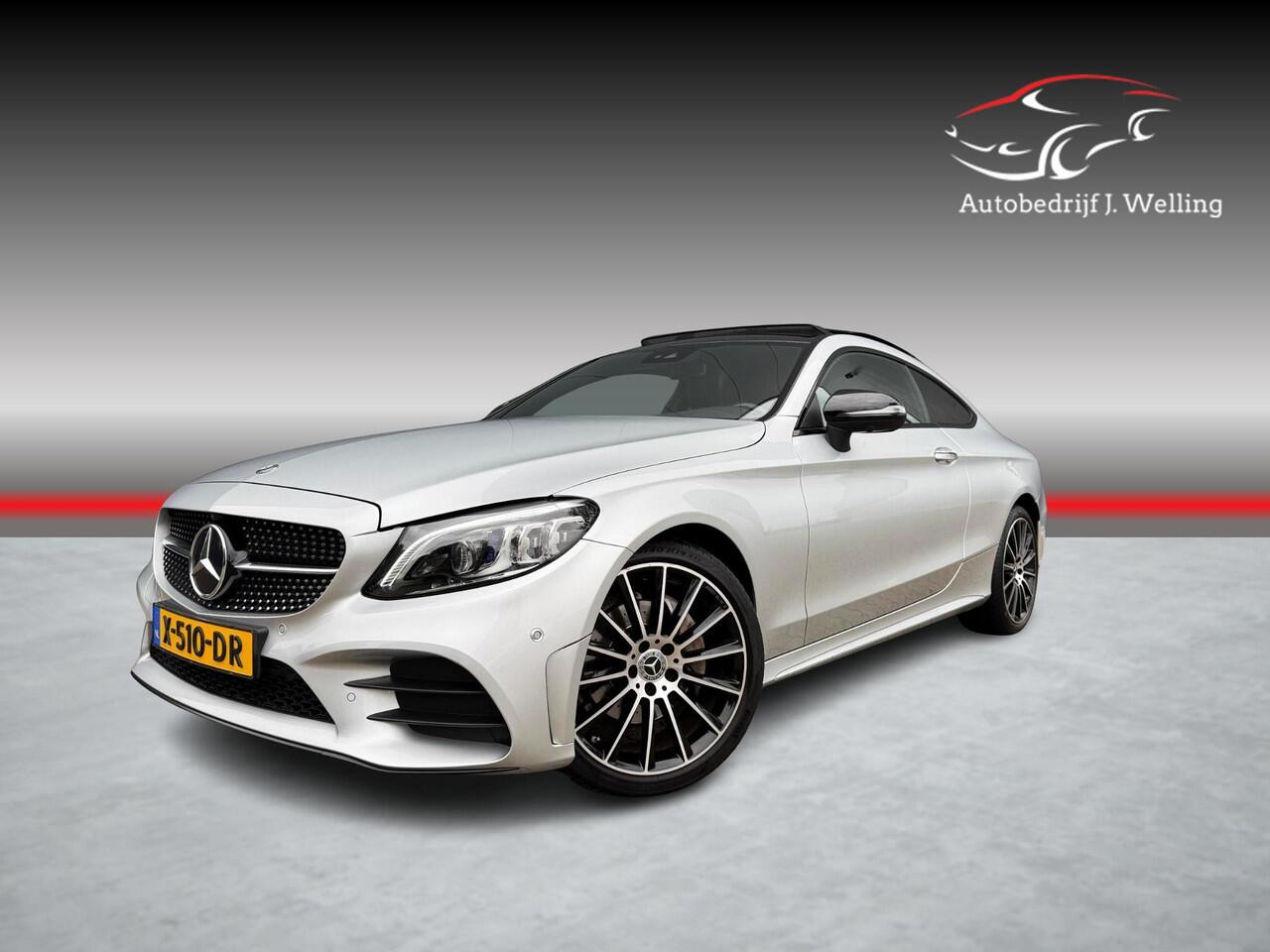 Mercedes-Benz C-KLASSE Coupé 180 AMG line Pano / 360cam / 19 inch Burmester
