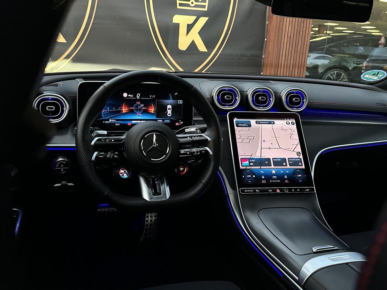 Mercedes-Benz C-KLASSE AMG 43 4MATIC Panoramadak Burmester Adapt. Cruise Ambient HeadUp Nieuwe Model!