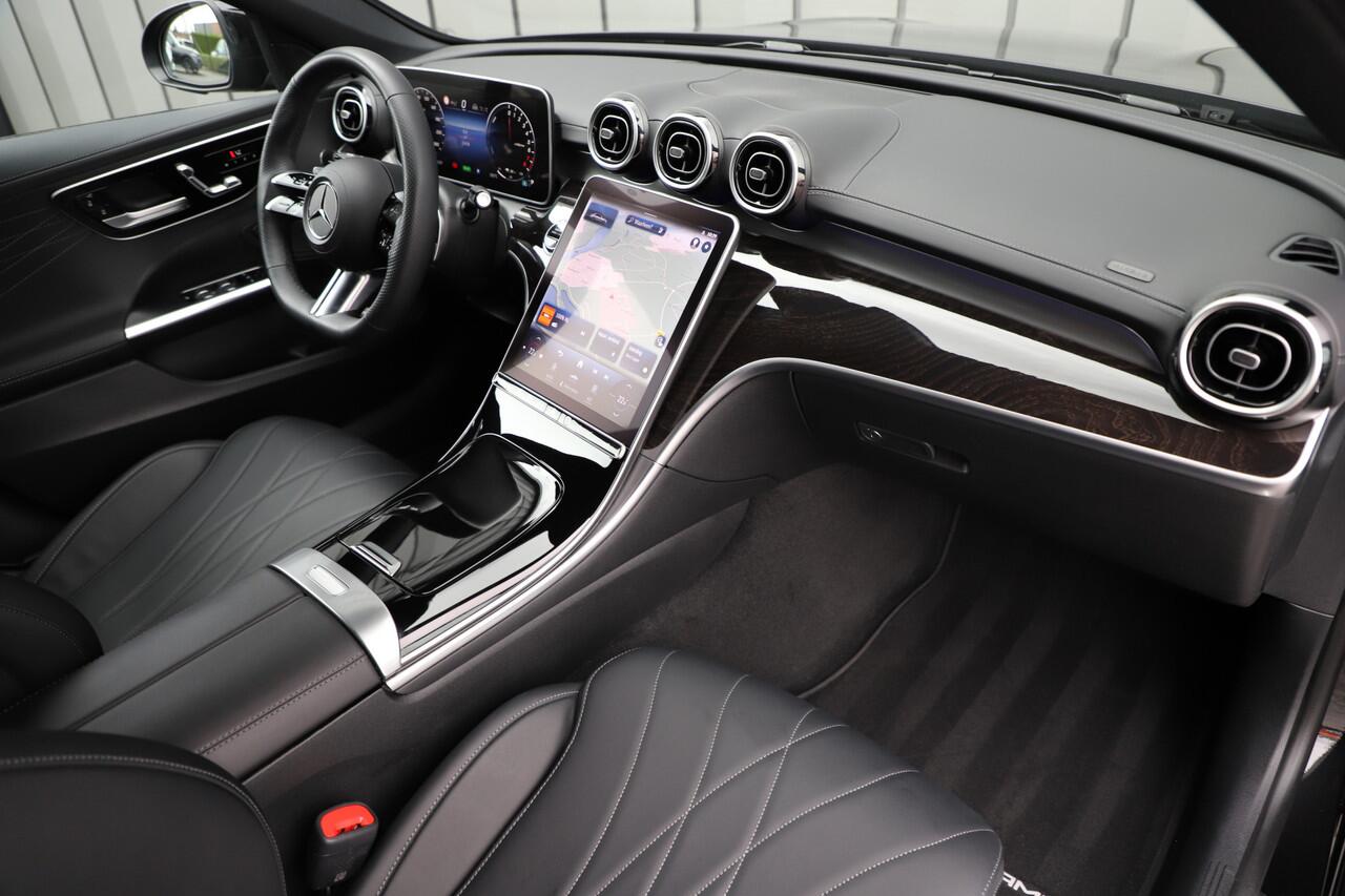 Mercedes-Benz C-KLASSE 300e AMG | 313PK | Keyles-go | Memory | Digital-light | Sfeerverlichting | Distronic | Stoelverw. | Stuurwielverw. | Standkachel | 2024.