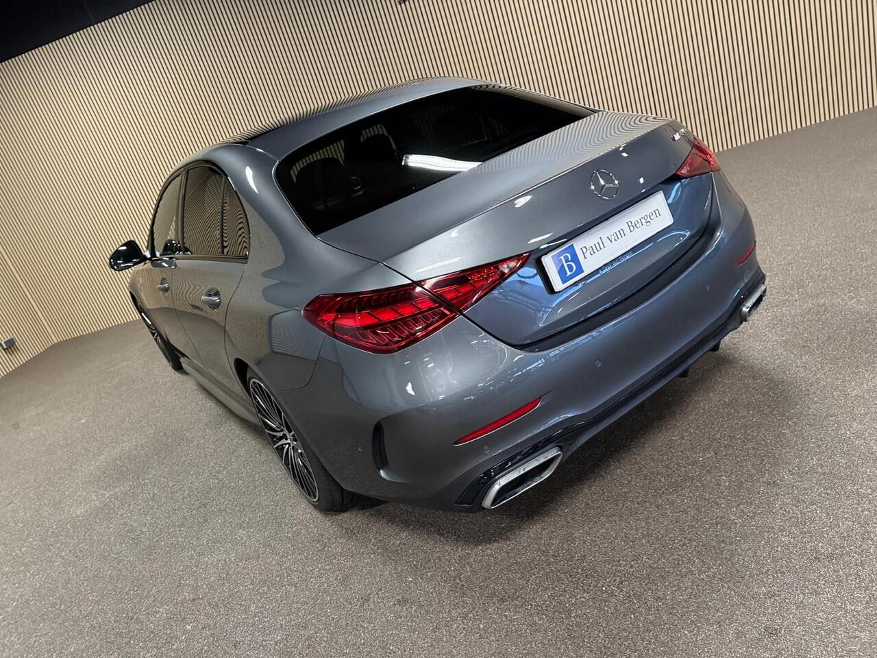 Mercedes-Benz C-KLASSE 180 AMG STYLING-PANORAMA-NIGHT-DODEHOEK-CAMERA-COMPLEET