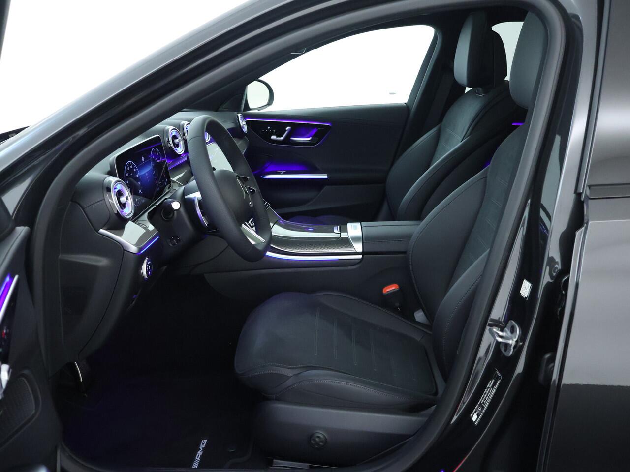 Mercedes-Benz C-KLASSE Estate 180 Business Solution AMG | Trekhaak | Nightpakket | Parkeerpakket met 360°-camera | EASY PACK achterklep | Antidiefstalpakket GUARD 360° Plus | Memorypakket | KEYLESS GO | Dodehoekassistent |